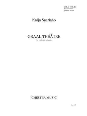Kaija Saariaho: Graal Theatre (Violin Concerto)- Solo Violin Part