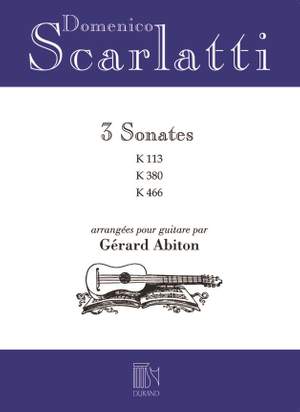 Scarlatti: 3 Sonates