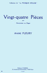 Fleury: 24 Pieces (harmonium or organ)