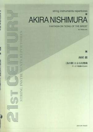 Nishimura, A: Fantasia on "Song of the Birds"