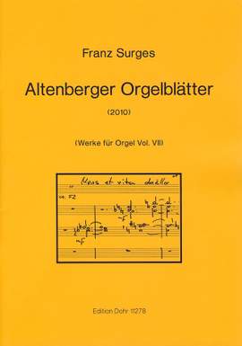 Surges, F: Altenberger Orgelblatter