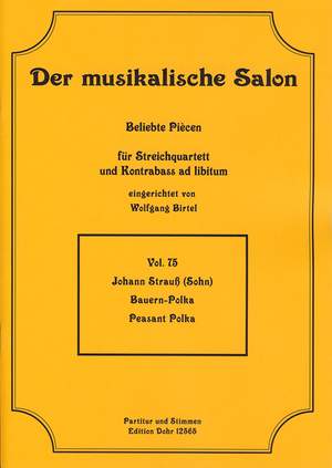 Strauß (Son), J: Bauern-Polka