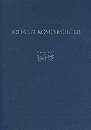Rosenmueller, J: Kernsprüche I
