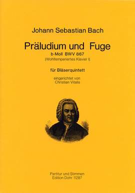 Bach, J S: Praludium und Fuge b-Moll B flat minor BWV867