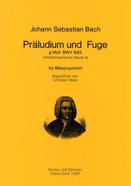 Bach, J S: Praludium und Fuge g-Moll G minor BWV885