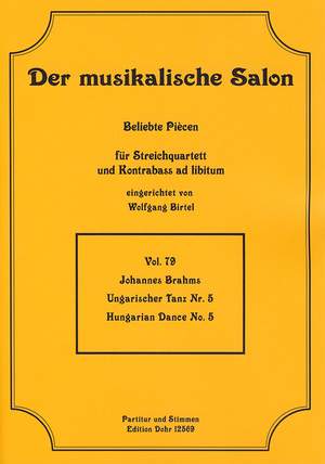 Brahms, J: Hungarian Dance No.5
