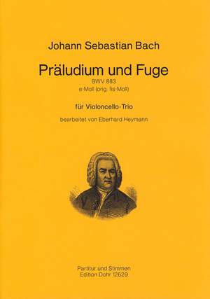 Bach, J S: Prelude and Fugue E minor BWV883