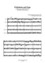 Bach, J S: Prelude and Fugue G minor BWV867 Product Image