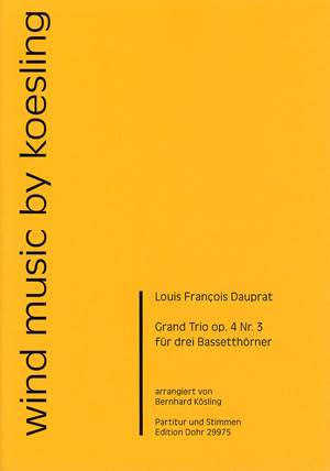 Dauprat, L F: Grand Trio op.4/3