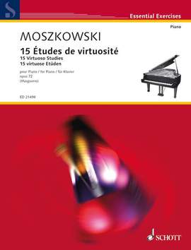 Moszkowski, M: 15 Études de virtuosité op. 72