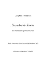 Peter Bruun: Grænselandet - Kantate Product Image