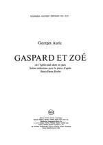 Georges Auric: Gaspard Et Zoé Product Image