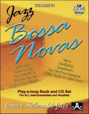 Aebersold, Jamey: Volume 31 Jazz Bossa Novas (with audio)