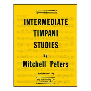 Peters, M: Intermediate Timpani Studies