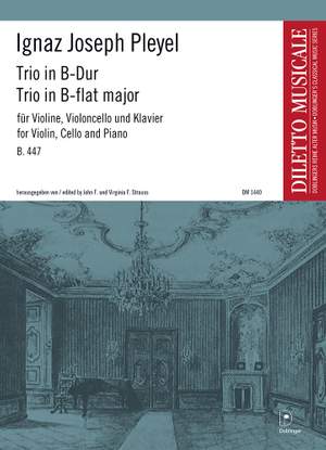 Trio in B-Dur B.447