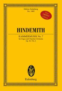 Hindemith, P: Chamber Music No. 7 op. 46/2
