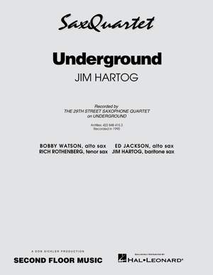 Hartog, J: Underground Sax Quartet