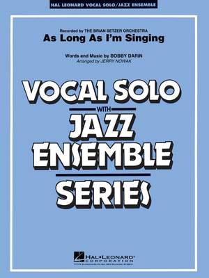Bobby Darin: As Long As I'm Singin' (Key: Bb)