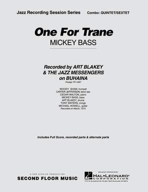 Bass, M: One For Trane