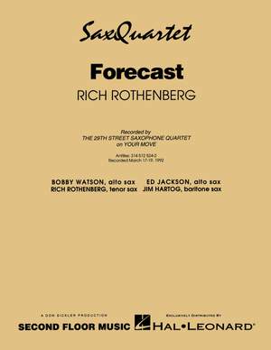 Rothenberg, R: Forecast Sax Quartet