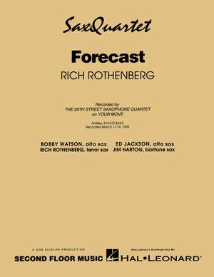 Rothenberg, R: Forecast Sax Quartet