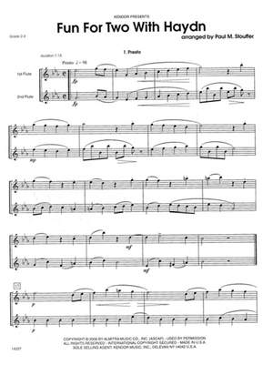 Haydn, J: Fun For Two With Haydn