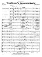Mintzer, B: Three Pieces For Saxophone Quartet Product Image