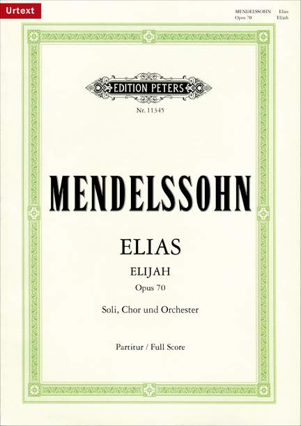 Mendelssohn: Elijah (Urtext)
