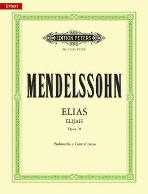 Mendelssohn: Elijah (Urtext)