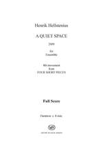 Henrik Hellstenius: A Quiet Place Product Image