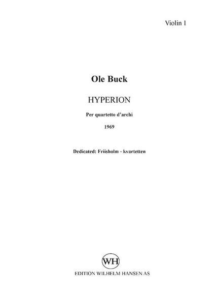 Ole Buck: Hyperion