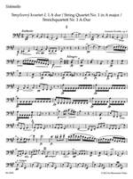 Dvorák, Antonín: String Quartet no. 1 in A major, op. 2 Product Image