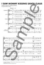 Tommie Connor: I Saw Mommy Kissing Santa Claus (SATB A Cappella) Product Image