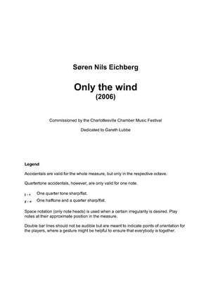 Søren Nils Eichberg: Only The Wind