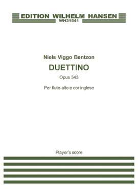 Niels Viggo Bentzon: Duettino Op. 343