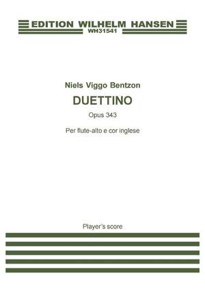 Niels Viggo Bentzon: Duettino Op. 343
