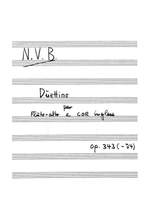 Niels Viggo Bentzon: Duettino Op. 343 Product Image