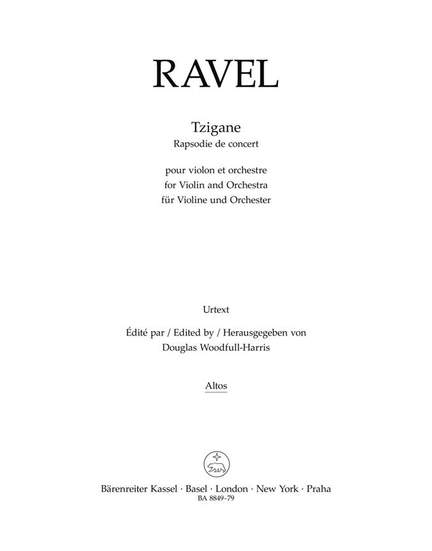 Ravel, Maurice: Tzigane