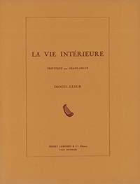 Daniel-Lesur: La Vie Interieure