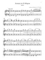 Ludwig van Beethoven: Sonata in D Major, Op. 6 Product Image