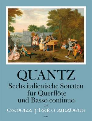 Quantz, J J: Six italien sonatas