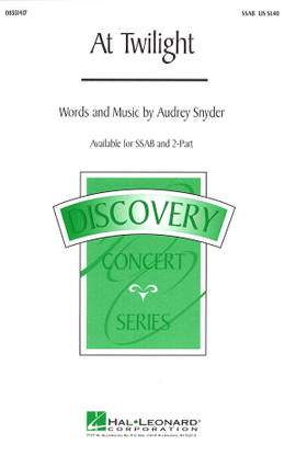 Audrey Snyder: At Twilight