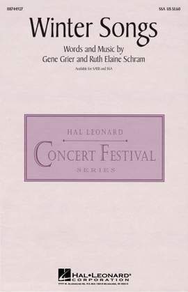Gene Grier_Ruth Elaine Schram: Winter Songs