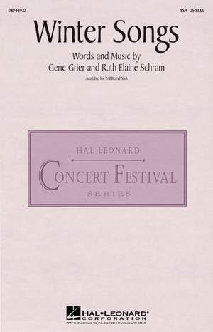 Gene Grier_Ruth Elaine Schram: Winter Songs