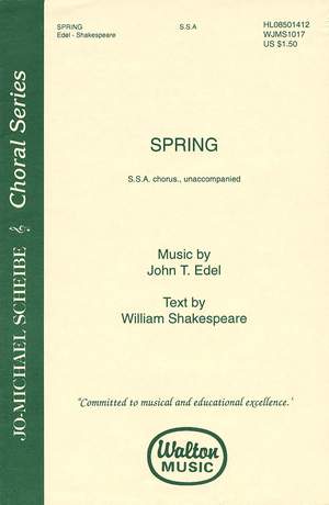 John T. Edel_William Shakespeare: Spring