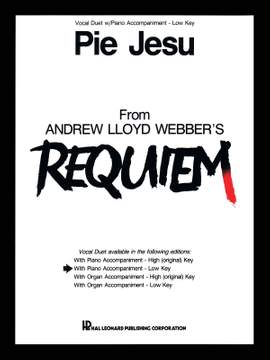 Andrew Lloyd Webber: Pie Jesu (from Requiem) in F-Major