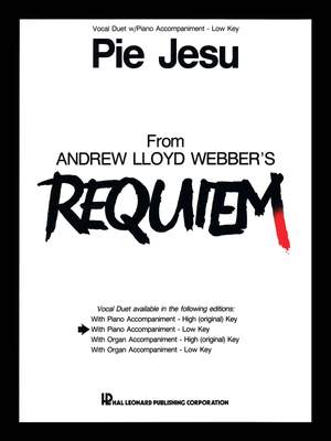 Andrew Lloyd Webber: Pie Jesu (from Requiem) in F-Major