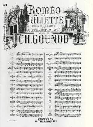 Charles Gounod: Air De Roméo Et Juliette No.4