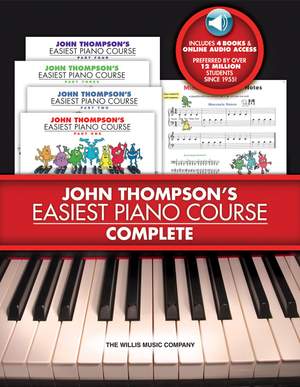 John Thompson's Easiest Piano Course - Complete