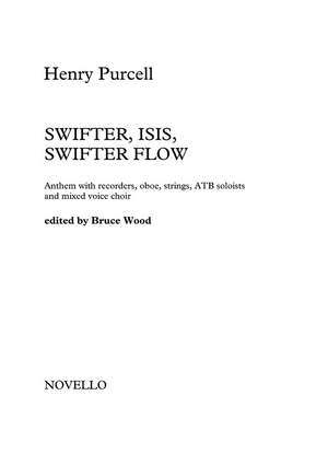 Henry Purcell: Swifter Isis Swifter Flow (Parts)